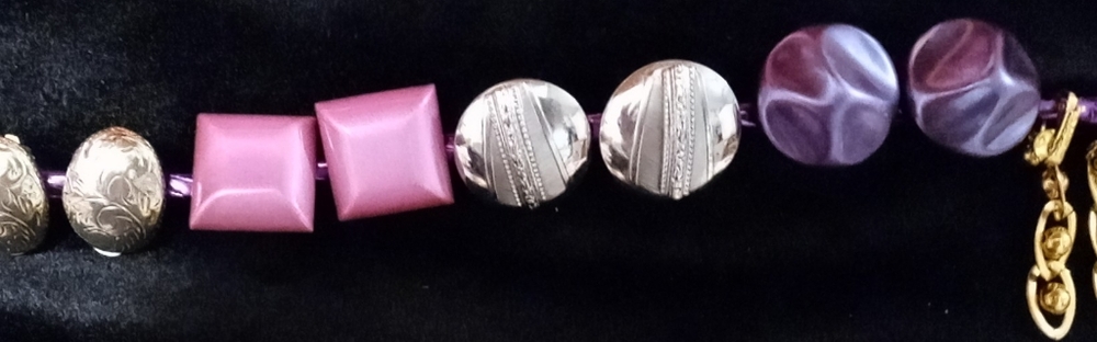 Vintage clip on earrings